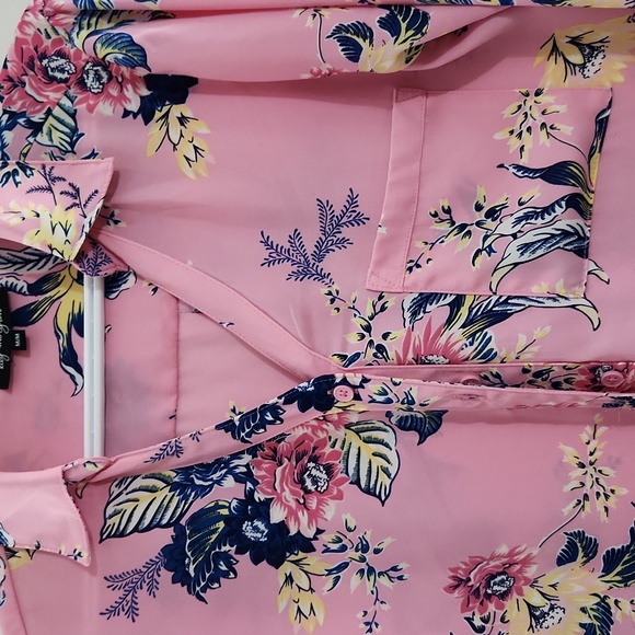 Lily Morgan Pink Floral Top - Picture 4 of 8